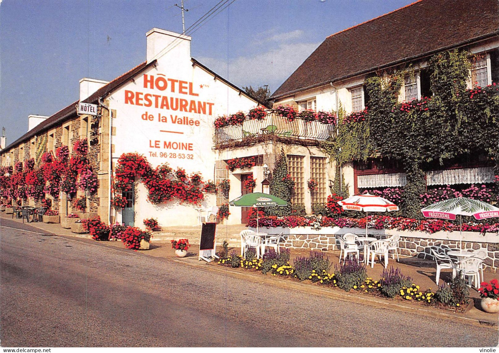 P-24-T.H : 6812 : SAINT-GILLES-VIEUX-MARCHE. HOTEL-RESTAURANT DE LA VALLEE