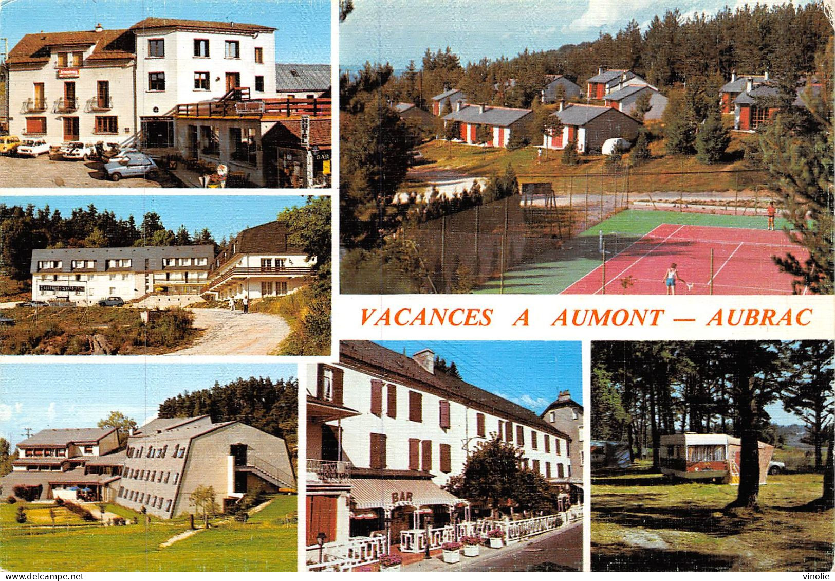 P-24-T.H : 7024 : AUMONT-AUBRAC. HOTEL-RESTAURANT