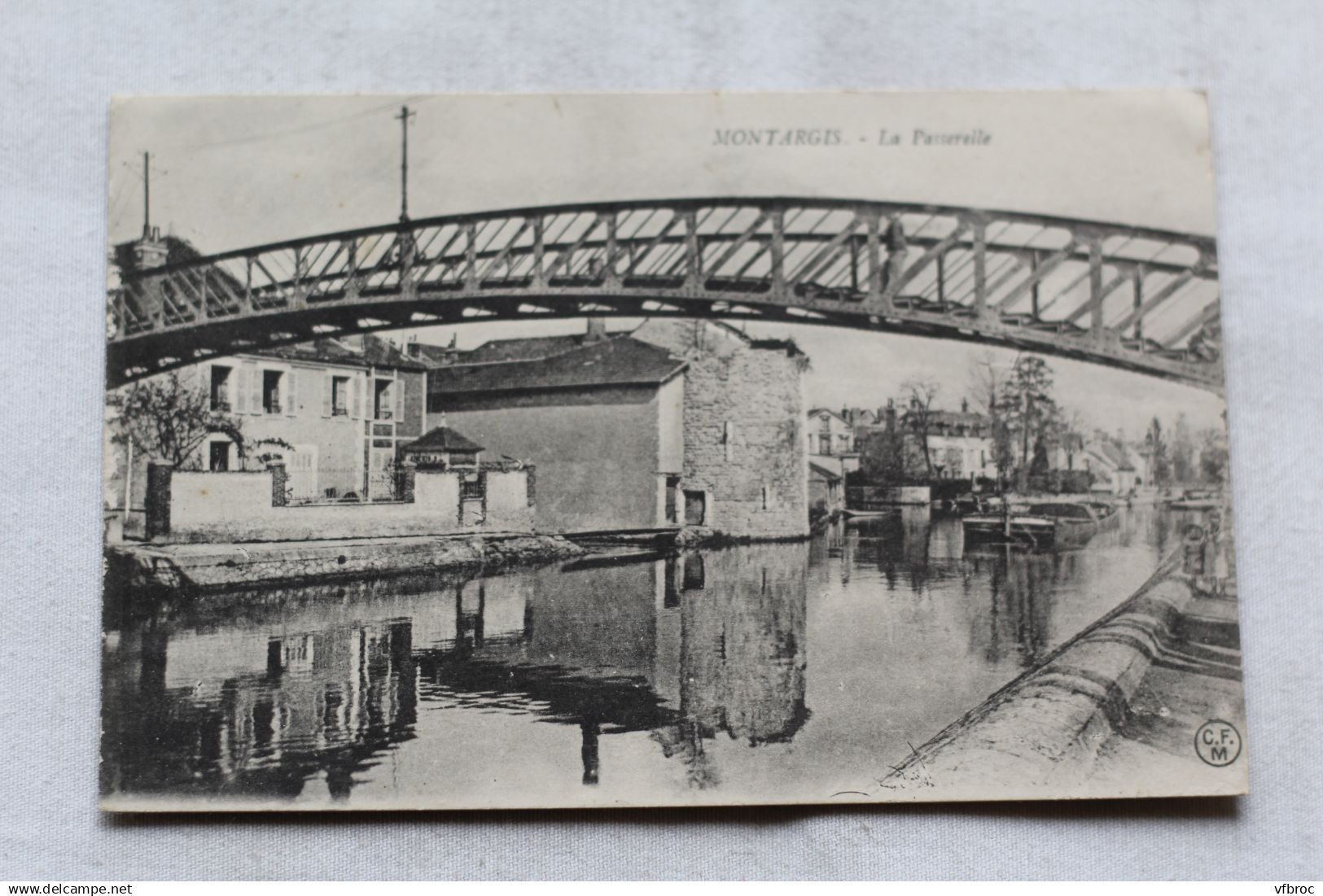 P255, Montargis, la passerelle, Loiret 45