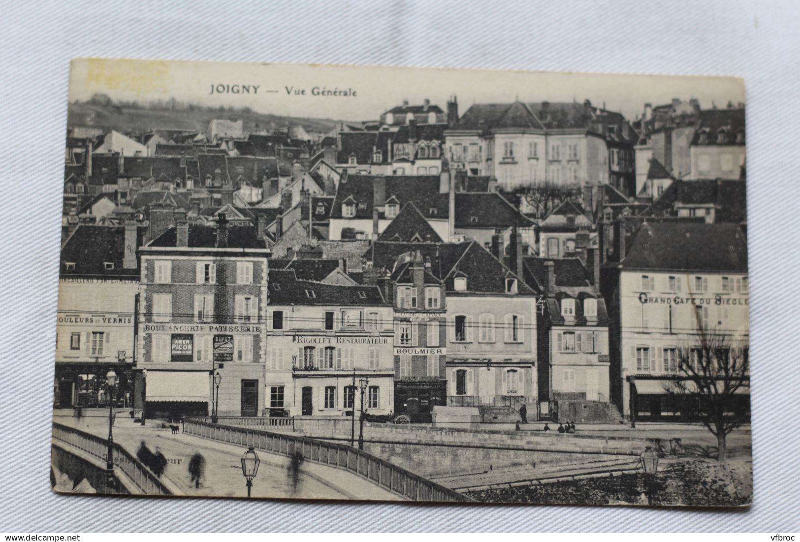 P315, Cpa 1912, Joigny, vue générale, Yonne 89