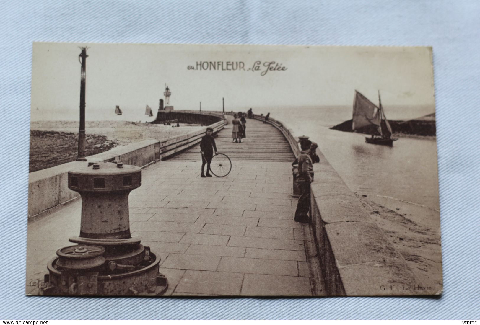 P326, Honfleur, la jetée, Calvados 14