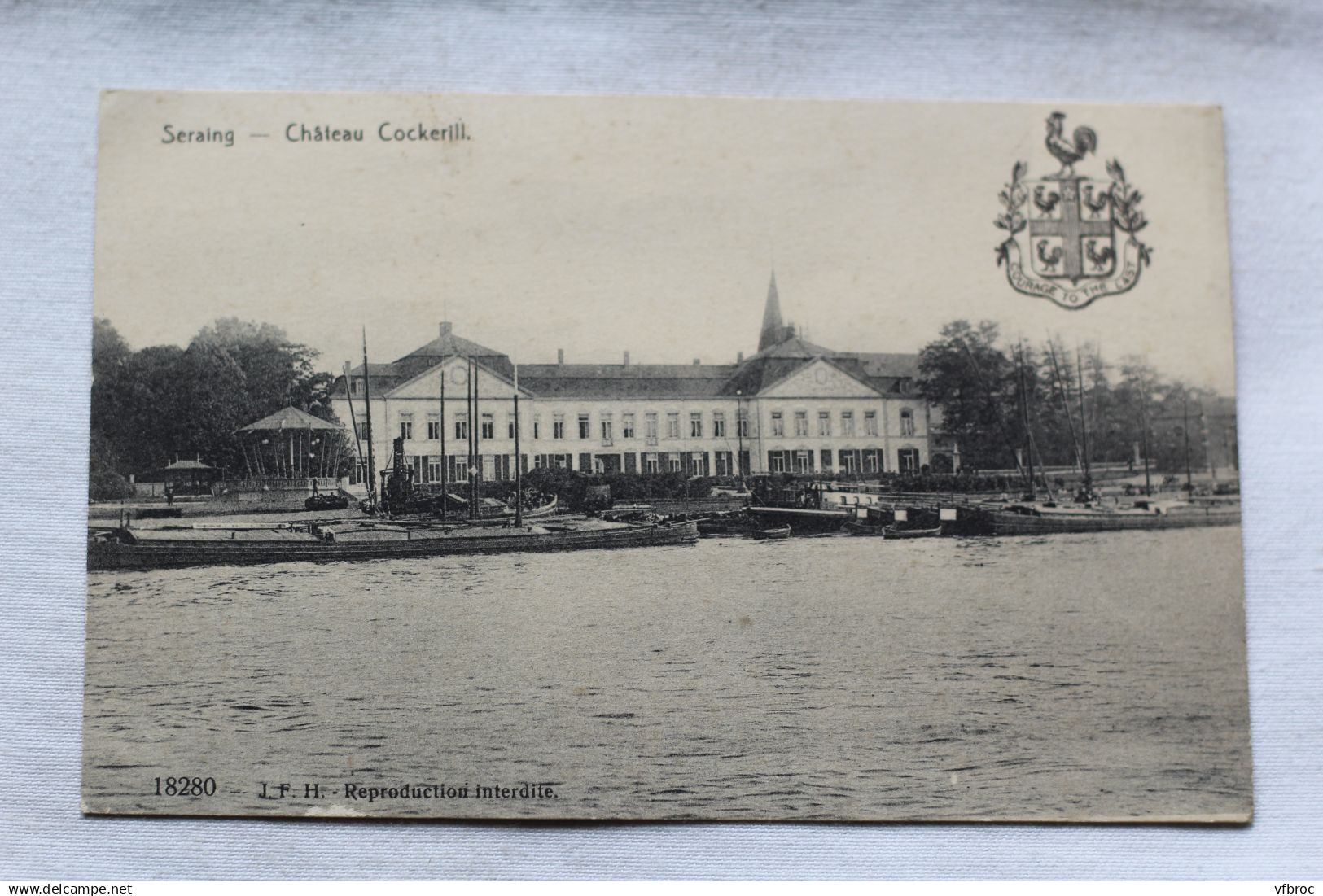 P353, Seraing, château Cockerill, Belgique