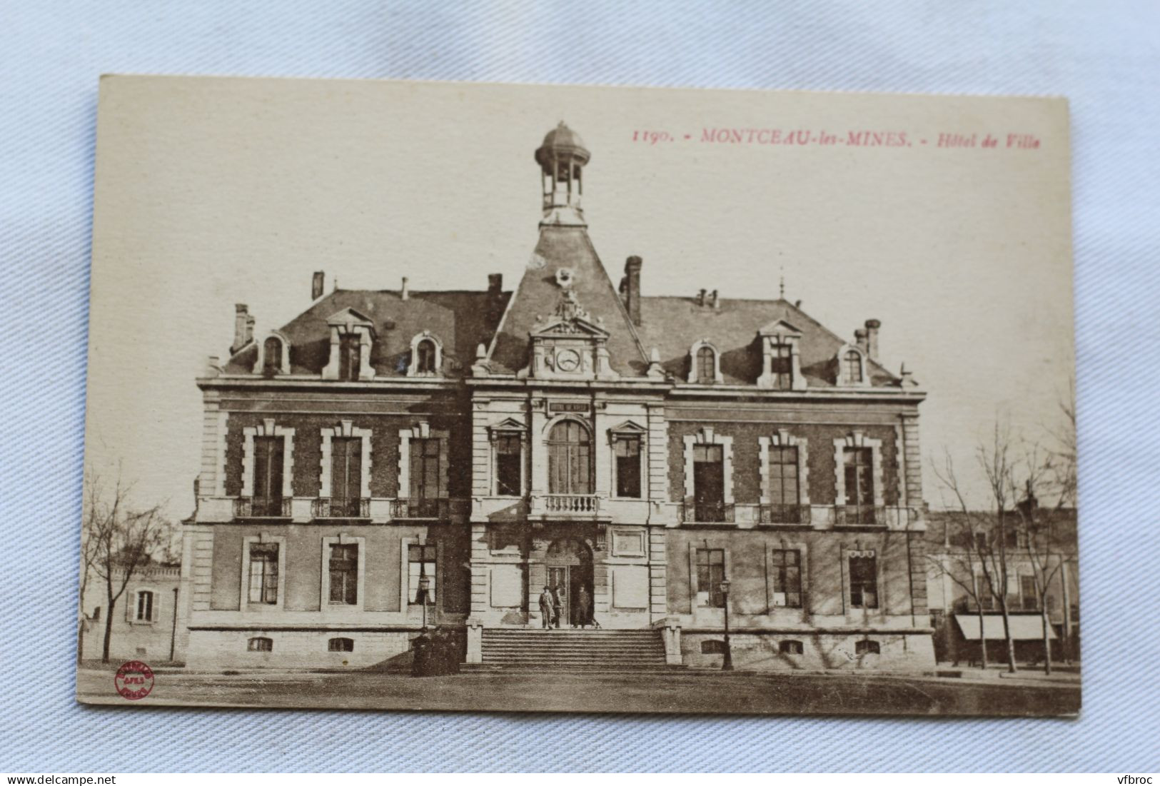 P41, Montceau les Mines, hôtel de ville, Saône et Loire 71
