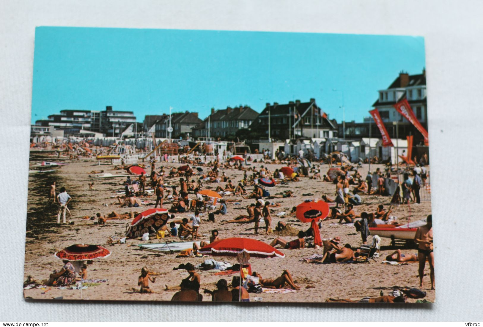 P477, Cpm, Courseulles sur mer, la plage, Calvados 14