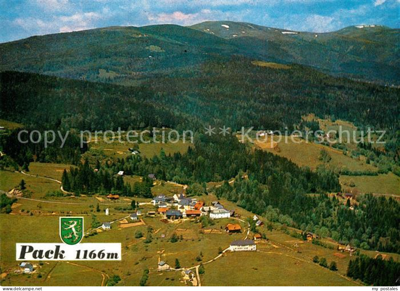 Pack Fliegeraufnahme