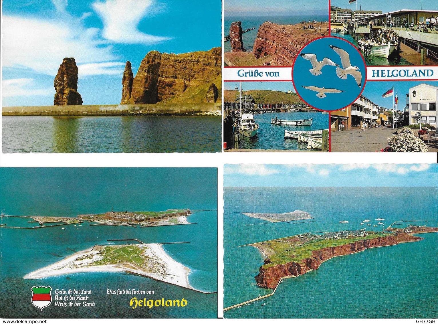 Pack HELGOLAND 9 postcards