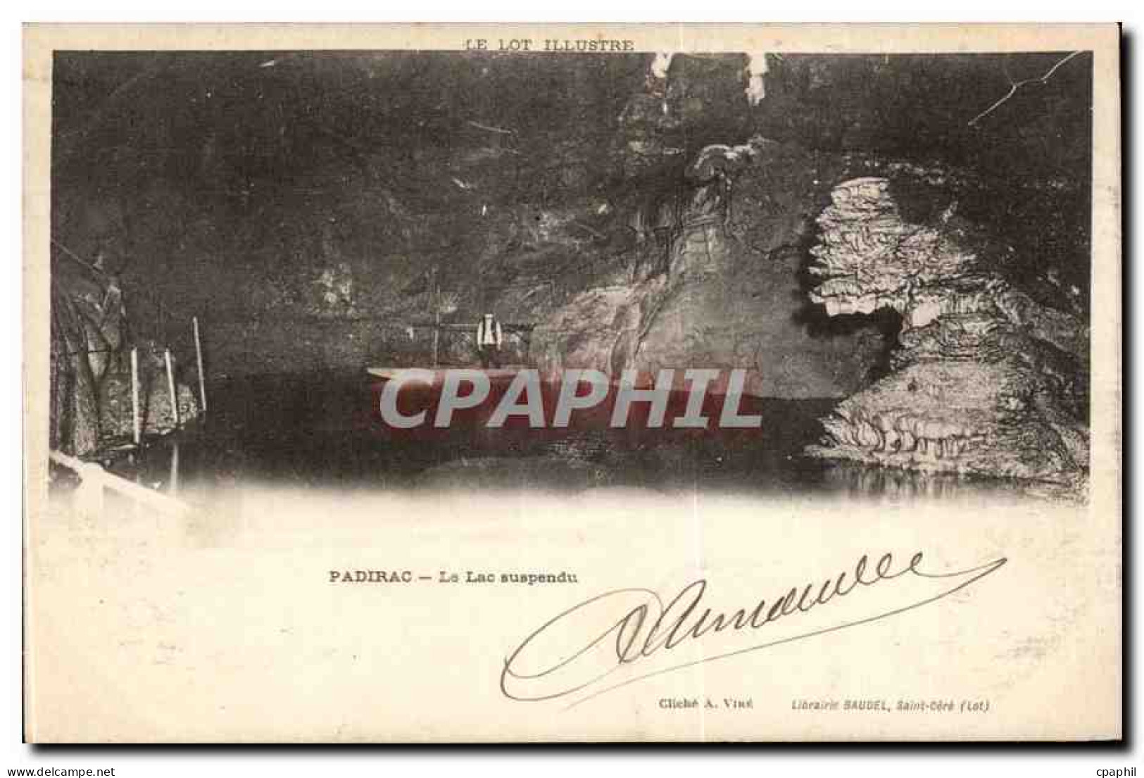 Padirac - Le Lac suspendu - CPA