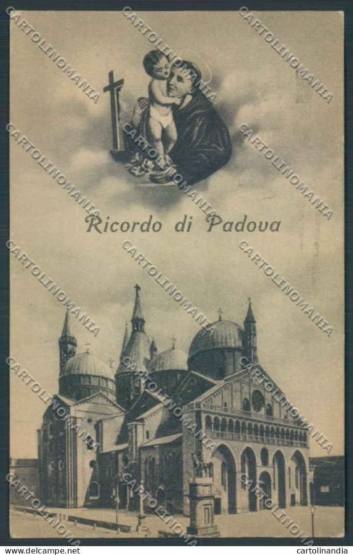 Padova Città Antonio da Padova cartolina ZQ2166