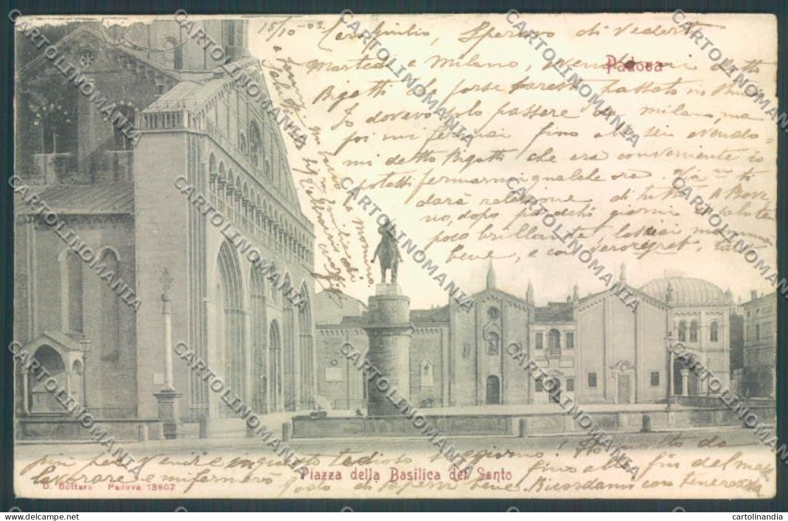 Padova Città Antonio da Padova cartolina ZQ2370