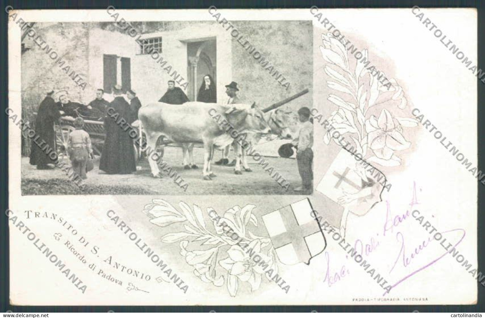 Padova Città Antonio da Padova cartolina ZQ2436