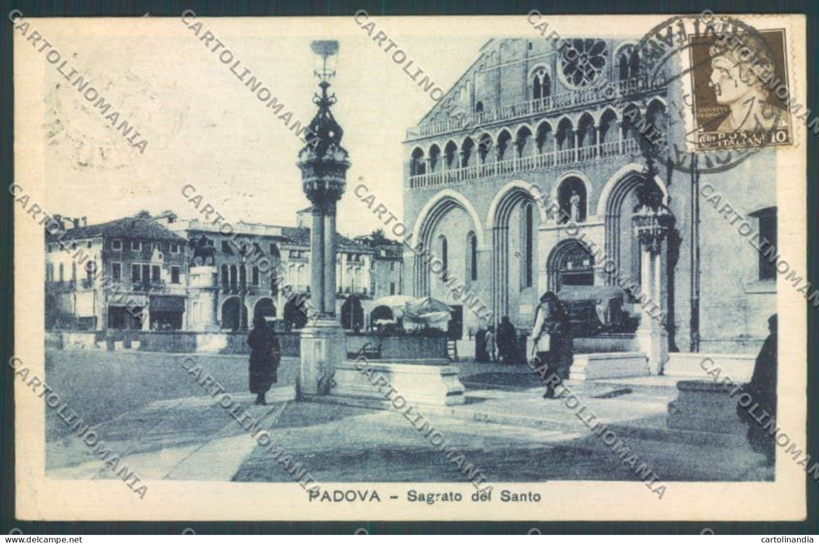 Padova Città Antonio da Padova PIEGHINA cartolina ZQ2362