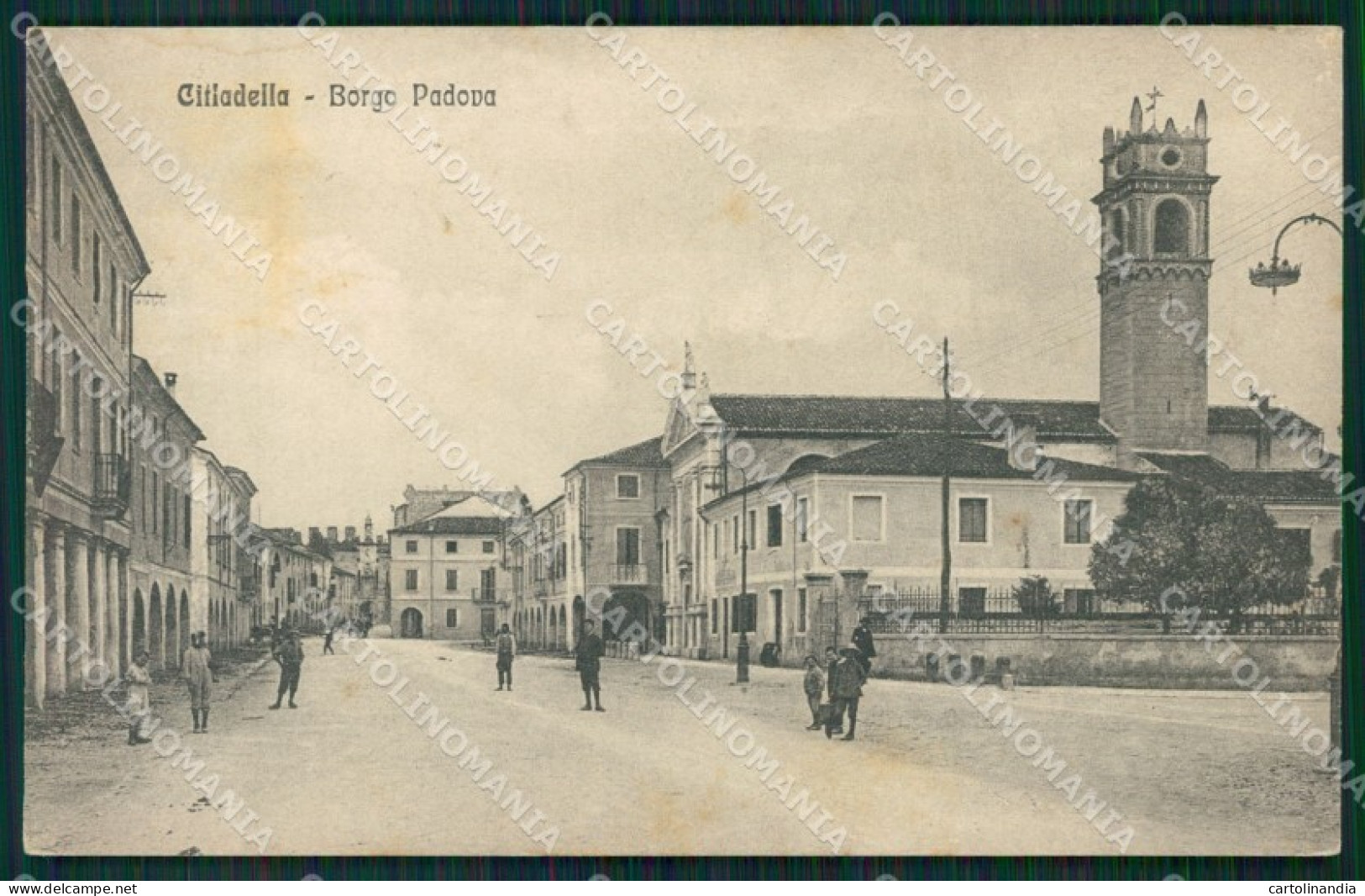 Padova Cittadella Borgo Padova cartolina QT1690