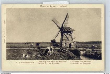 3111 Schiedam - Mühle Mole AK - 50527425