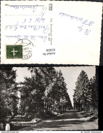 653636,Foto Ak Putten Garderenseweg Nederlands
