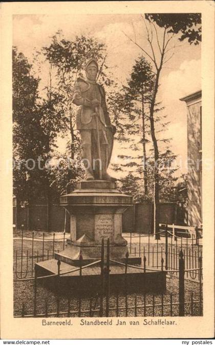 Barneveld Gelderland Standbeeld Jan van Schaffelaar