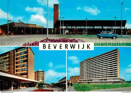 Beverwijk Bahnhof Hochhaeuser