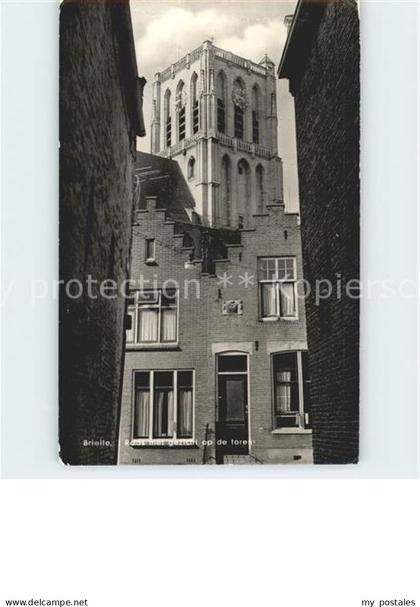 Brielle Niederlande Raas met gezicht op de toren