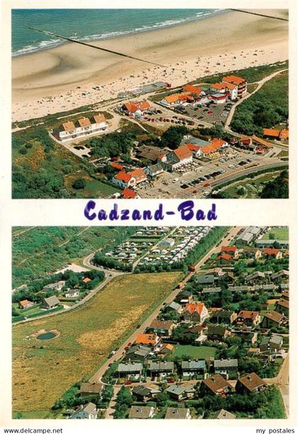 Cadzand Bad Zeeland NL Fliegeraufnahme