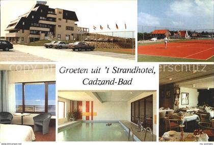 Cadzand Zeeland Strandhotel Tennis