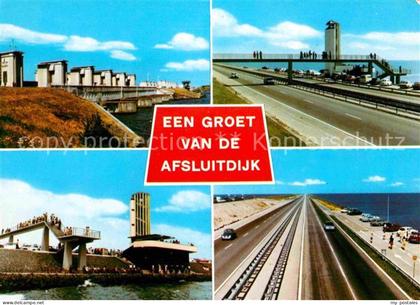 Den Oever Hollands Kroon Afsluitdijk Monument Sperrdamm Holland Friesland