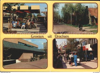 Drachten Platz Strassenpartie Fussgaengerzone