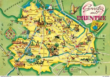 Drenthe Panoramakarte