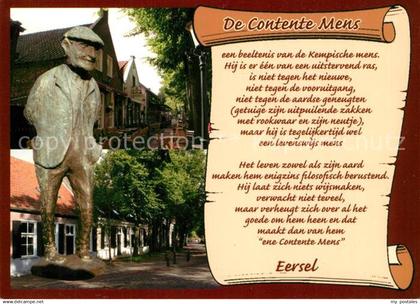 Eersel Kempische mens Statue Denkmal Gedicht