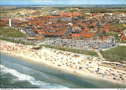 Egmond aan Zee Panorama Fliegeraufnahme