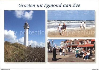 Egmond aan Zee Strand Leuchtturm