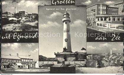 Egmond aan Zee Yuurtoren Troelstra oord Pompplein