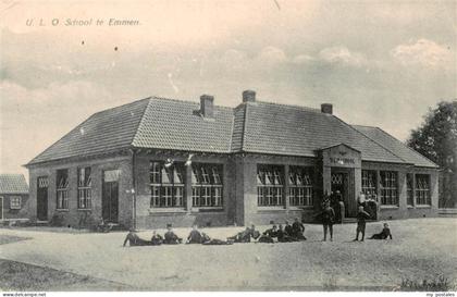 Emmen NL ULO School te Emmen