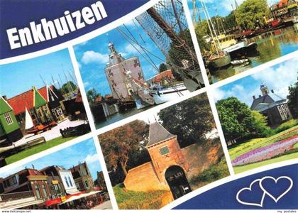 Enkhuizen NL Teilansichten Hafen