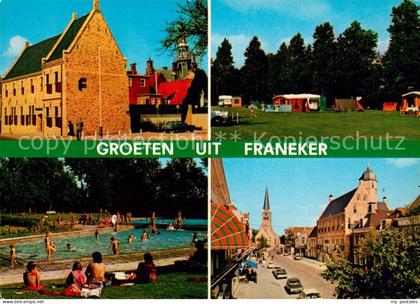 Franeker Motive Innenstadt Freibad Campingplatz