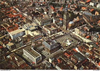 Groningen Het hart van Groningen Fliegeraufnahme