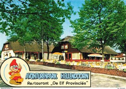 Hellendoorn Overijssel NL Avonturenpark Restaurant De-Elf-Provincien Luttenberge