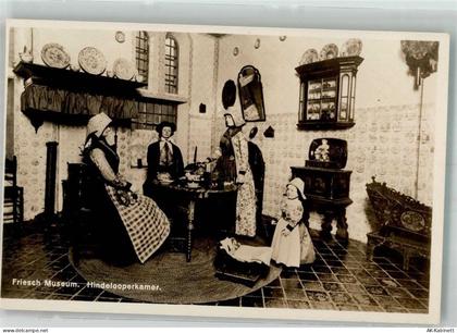Hindeloopen Stube aus Hindeloopen im Friesischen Museum Trachten Niederl... - 38172181