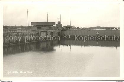 Ijmuiden Grote Sluis Schleuse