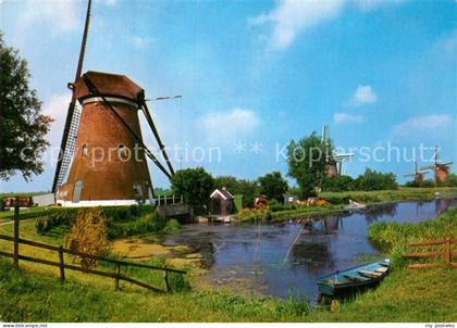 Kinderdijk Molens Windmuehlen