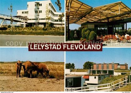 Lelystad Gebaeude Wisente Restaurant Terrasse Hausboot