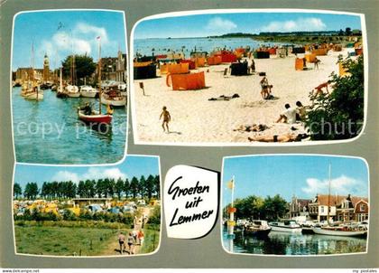 Lemmer Bootshafen Strand Campingplatz