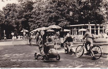 * NETHERLANDS - Assen - Jeugdverkeerspark "De Gouverneurstum" 1958