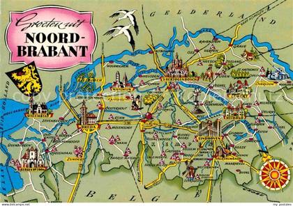 Noord Brabantsch Lageplan