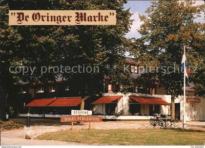 Odoorn Borger Hotel Restaurant De Oringer Marke