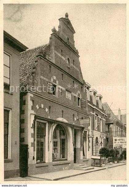 Ootmarsum NL Oude gevel Marktstraat