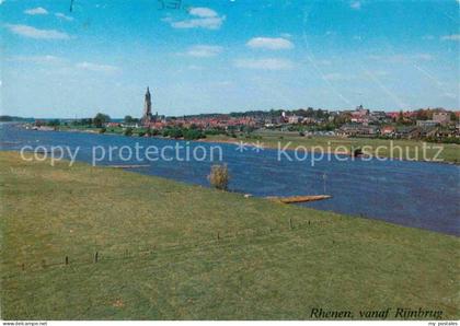 Rhenen vanaf Rijnbrug Blick ueber den Rhein