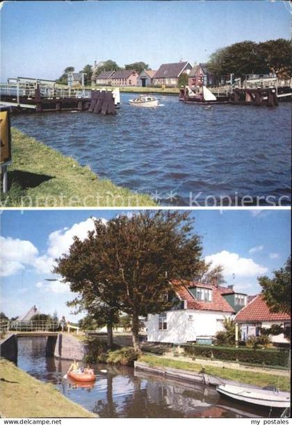 St Maartensbrug Noord Holland Bruecke, kleiner Hafen am See