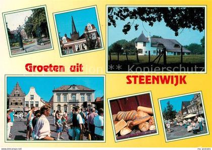 Steenwijk Orts und Teilansichten Kirche Markt Brotvarianten