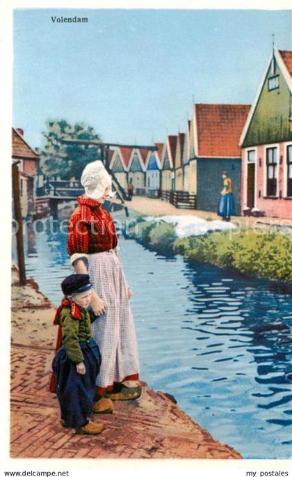 Volendam Gezicht op Volendam