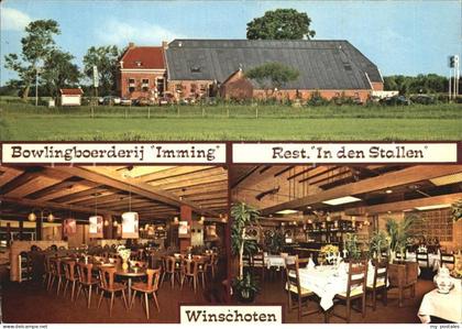 Winschoten Bowlingboerderij Imming Restaurant In den Stallen Winschoten