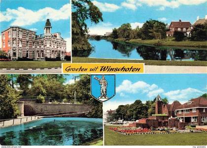 Winschoten Winschooten NL Schloss Teilansichten Bruecke Park